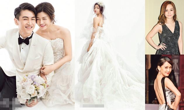 陳曉與陳妍希今天舉行婚禮，展開人生新一頁。