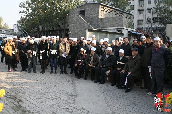 著名豫劇表演藝術(shù)家、“汴京三王”之一王敬先追悼會(huì)現(xiàn)場(chǎng)