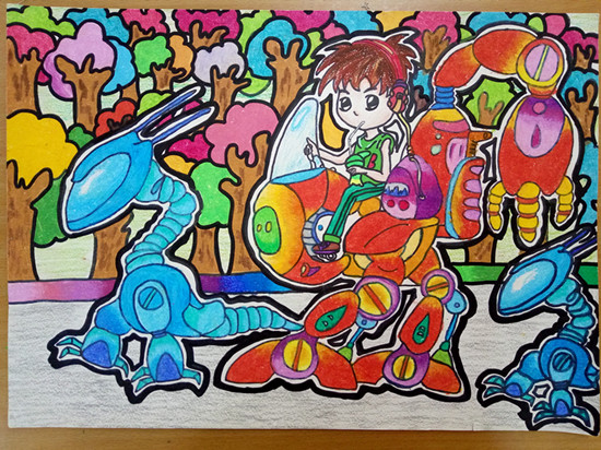 韓恩源《智能行走觀光機器人》輔導教師：時尹航（工一?。? oldsrc=
