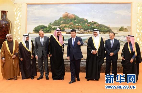 習(xí)近平唔海合會代表團：望早日簽署自貿(mào)協(xié)定