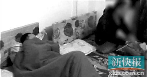廣州搗毀一男同性戀者聚眾淫亂窩點。視頻截圖