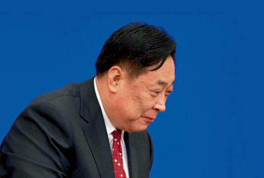 張力軍從環(huán)保部副部長任上退休兩年多后，被中紀委宣布接受組織調(diào)查。資料圖