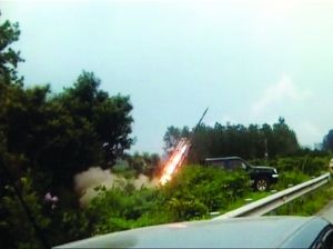 7月31日，南京六合人工增雨現(xiàn)場 資料圖片