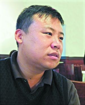 來(lái)自廣東的留學(xué)生馬博打算回國(guó)就業(yè)。（陳安 攝）