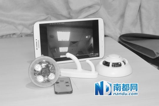 香港民建聯(lián)從市面購(gòu)買(mǎi)到的偷拍儀器。