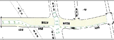 東西恢復(fù)雙向6車道，限高3.2米，限速30千米每小時