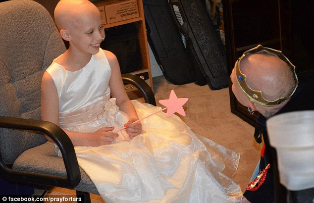 8歲癌癥患者公主夢成真 8歲癌癥患者公主夢成真