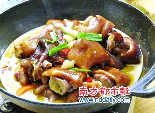 臘豬腳跟鹵豬手、南乳豬手味道是完全不同的