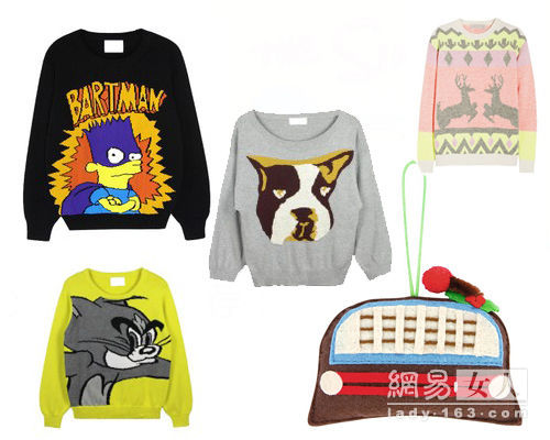 辛普森毛衣迅速躥紅 新年扮嫩才是王道 辛普森毛衣迅速躥紅 新年扮嫩才是王道