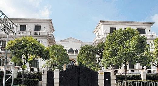 李連杰上海億萬豪宅外觀(資料圖) 李連杰上海億萬豪宅外觀(資料圖)