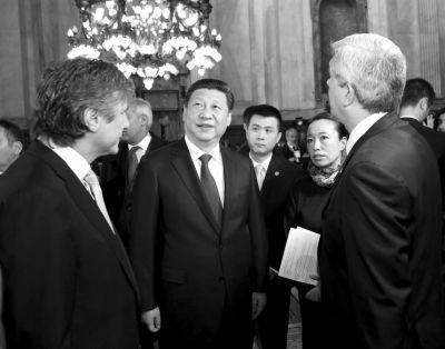 　會見阿根廷議長。