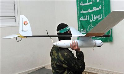 無人機(jī)：哈馬斯自制，在以領(lǐng)土上偵察時被擊落。