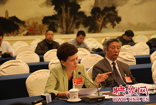 河南康利達(dá)集團(tuán)董事長(zhǎng)薛景霞呼吁，國(guó)家可以在鄭州設(shè)立金融改革綜合示范區(qū)，活躍民間資本。