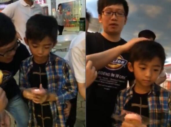 張柏芝大兒子十分乖巧 張柏芝大兒子十分乖巧