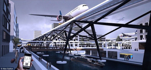 未來機(jī)場概念:機(jī)場是城市的一部分 未來機(jī)場概念:機(jī)場是城市的一部分