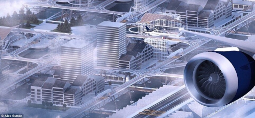 未來機(jī)場概念:機(jī)場是城市的一部分 未來機(jī)場概念:機(jī)場是城市的一部分