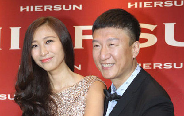 圖為孫紅雷、王駿迪夫婦。