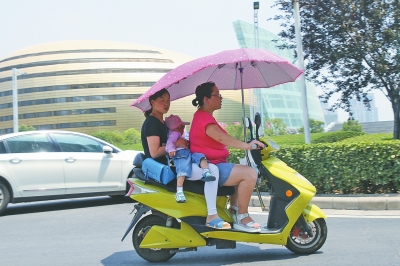 大暑時(shí)節(jié)，戶外更需防暑。