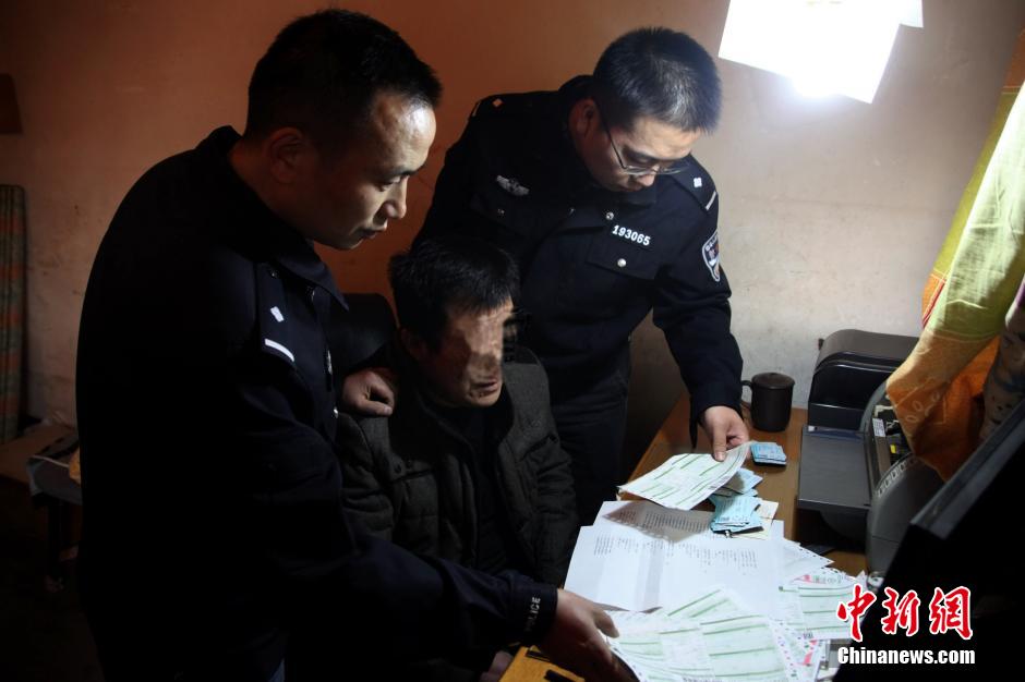 圖為抓獲犯罪嫌疑人（資料圖片）。
