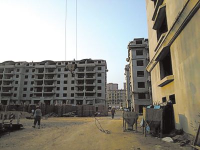 　適園雅居小區(qū)，已建起13棟住宅樓。
