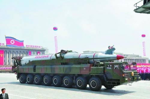 韓國(guó)認(rèn)為朝鮮中程導(dǎo)彈將部署到朝中邊境。