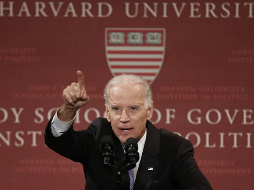 美國(guó)副總統(tǒng)拜登。資料圖