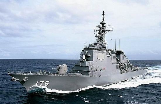 資料圖：日本宙斯盾級導彈驅(qū)逐艦妙高號(DD175)。