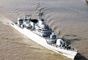 中國海軍053H3江衛(wèi)II型護衛(wèi)艦。